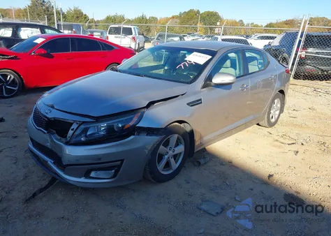 2015 Kia Optima Lx из США, поврежденный, VIN 5XXGM4A7XFG457749